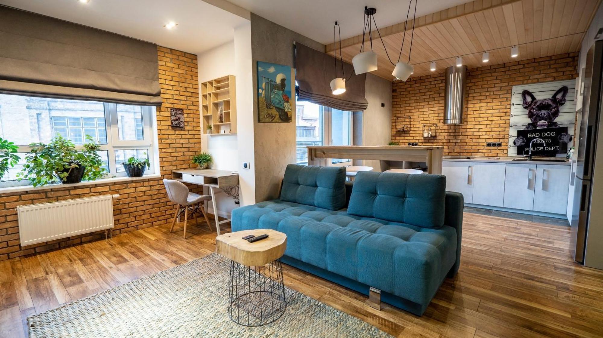 Loft Apartment Near Smart Plaza Polytech Kiev Exterior foto