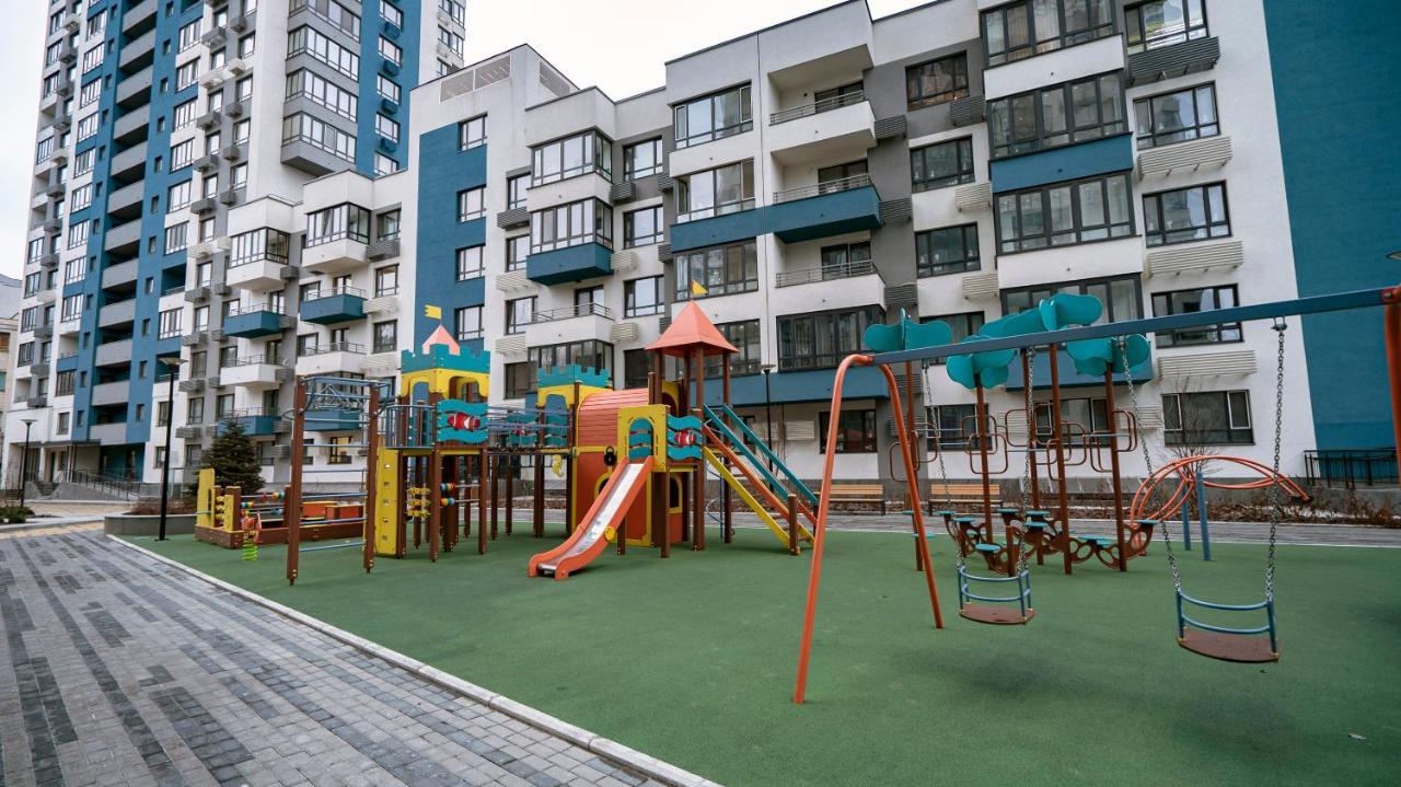 Loft Apartment Near Smart Plaza Polytech Kiev Exterior foto
